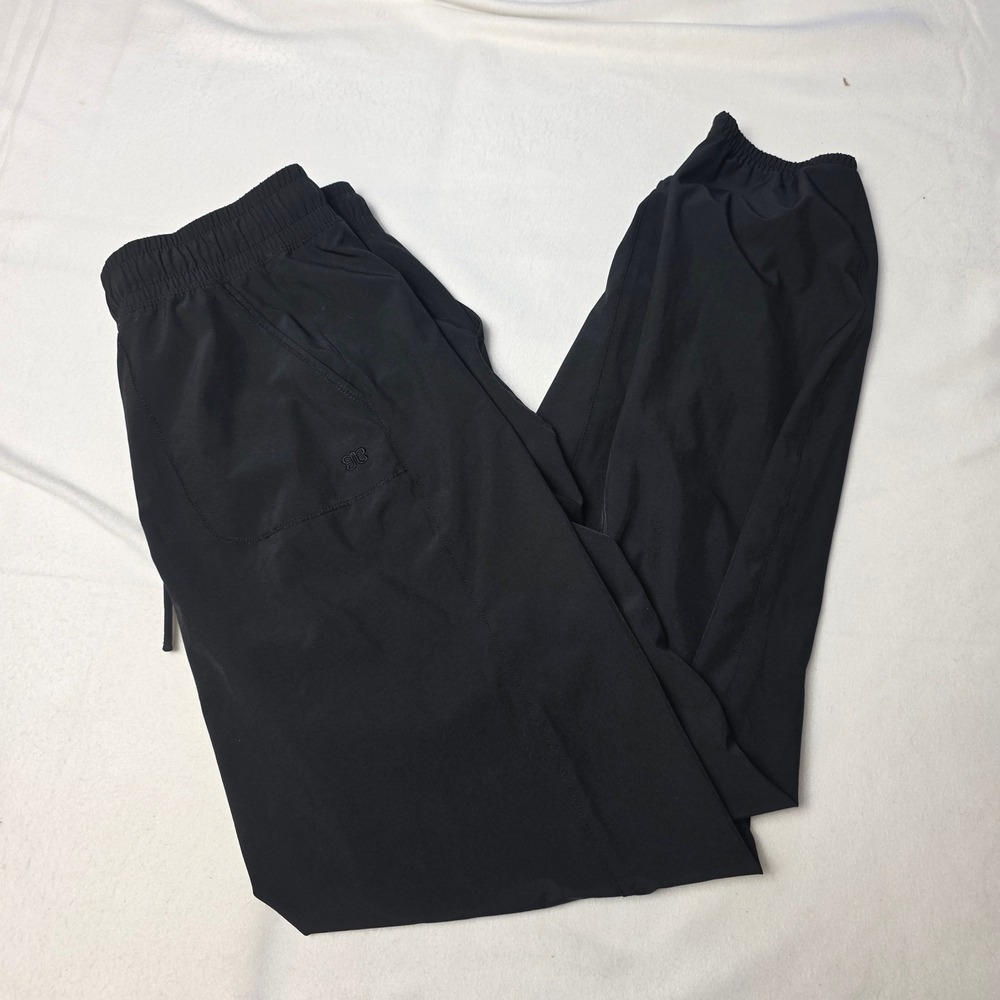 Albion Fit Women's Destination Joggers Sz Tall Large Black High Rise